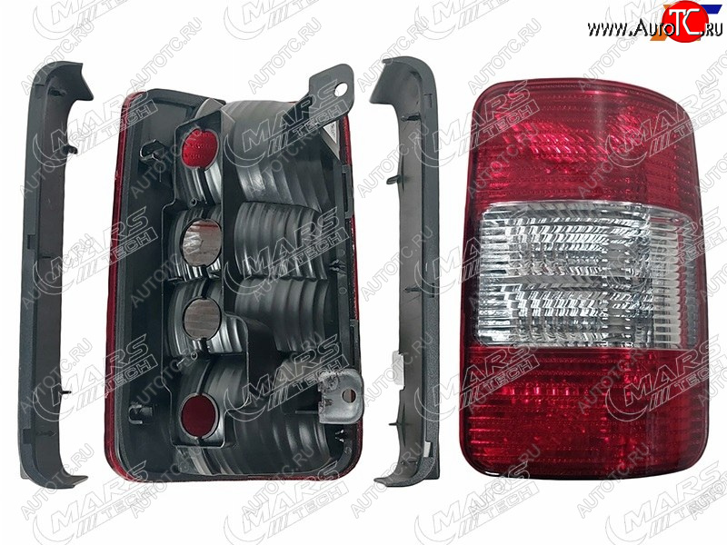 2 399 р. Фонарь задний правый MARS Volkswagen Caddy 2K дорестайлинг (2003-2010)  с доставкой в г. Вологда