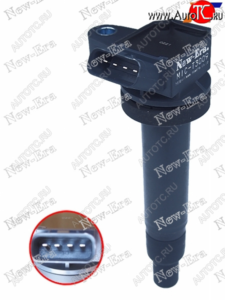 3 389 р. Катушка зажигания TOYOTA 1G-FE 98-042UZ-FE 98-03 NEW ERA MIC-T3009  с доставкой в г. Вологда
