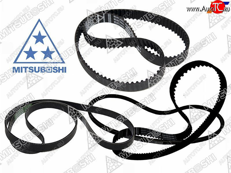 419 р. Ремень приводной 13x1180  MMC 4D3# Canter 3.3D-4.6D 91-95-02- (ALTx2) MITSUBOSHI MPMF6455  с доставкой в г. Вологда