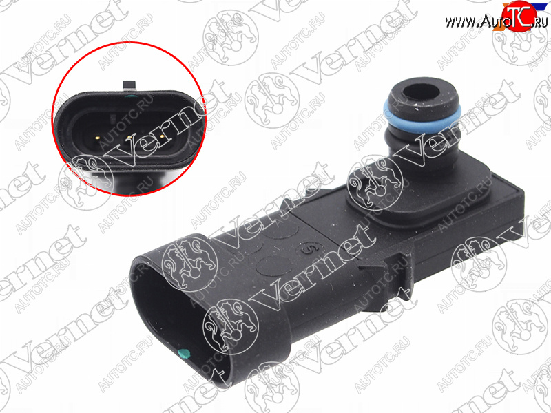 1 739 р. Датчик абсолютного давления NISSAN ALMERA 12-RENAULT KangooClioMeganeLADA Largus VERNET MS0119  с доставкой в г. Вологда
