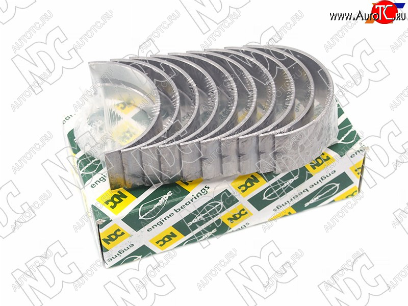 1 589 р. Вкладыши коренные к-т STD TOYOTA HIACEHILUXSURF L2L2L-T3L 83- NDC MS-1406A STD  с доставкой в г. Вологда