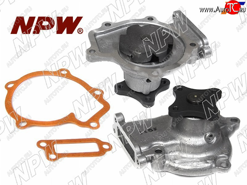 2 199 р. Насос водяного охлаждения с прокладкой GA16 NPW  Nissan Almera  N15 - Primera  2 седан  с доставкой в г. Вологда