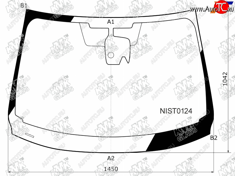 6 549 р. Стекло лобовое + дд + камера NISSAN QASHQAI 14-18                                                    KMK NIST0124  с доставкой в г. Вологда