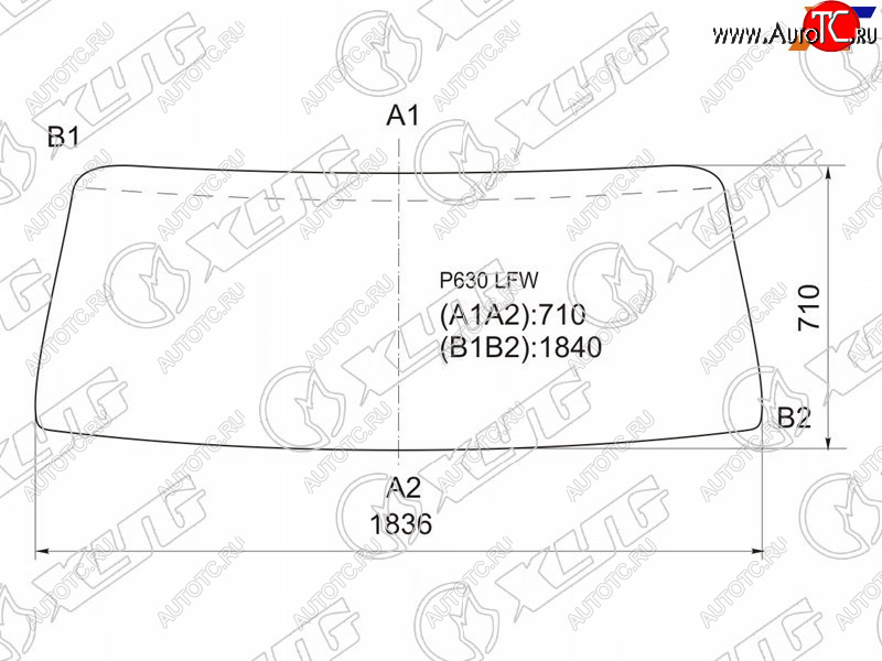 8 999 р. Стекло лобовое Mazda T3500 89-00  T4000 89-00  T4600 89-00  Titan 89-00 XYG P630 LFW  с доставкой в г. Вологда