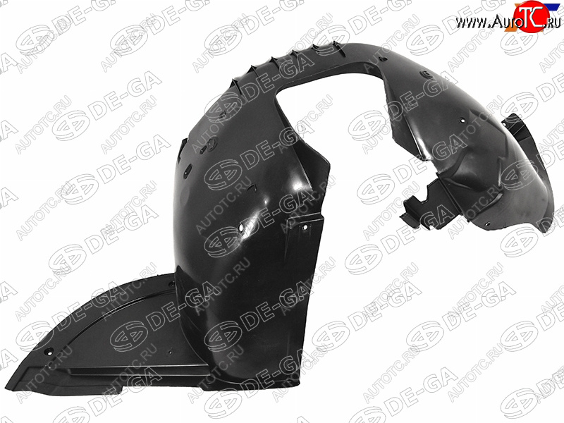 1 259 р. Правый подкрылок передний DE-GA  Peugeot 307 ( универсал,  хэтчбэк 3 дв.) (2001-2005) дорестайлинг  с доставкой в г. Вологда
