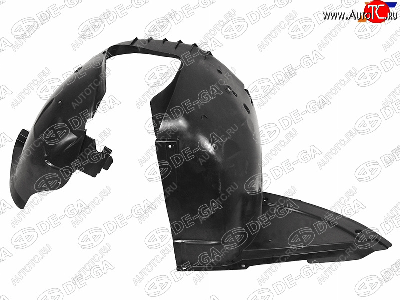 1 259 р. Левый подкрылок передний DE-GA  Peugeot 307 ( универсал,  хэтчбэк 3 дв.) (2001-2005) дорестайлинг  с доставкой в г. Вологда