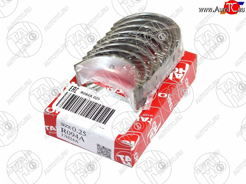 1 239 р. Вкладыши шатунные к-т 0,25 NISSAN AVENIRBLUEBIRDPRIMERASUNNYWINGROAD GA13-16DEQG13-18DE TAIHO R094A 025  с доставкой в г. Вологда