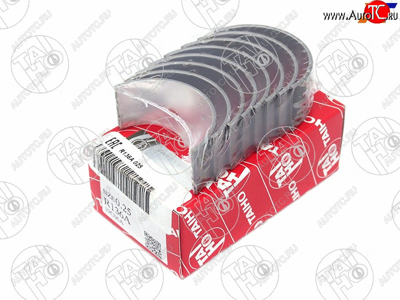 979 р. Вкладыши шатунные к-т 0,25 MITSUBISHI AIRTREKOUTLANDER 4G63 01- TAIHO R136A 025  с доставкой в г. Вологда
