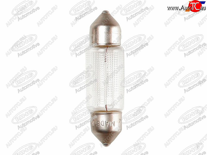 47 р. Лампа дополнительного освещения C5W Софитная 11 X 42 12V 5W RING R258  с доставкой в г. Вологда