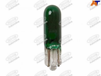 Лампа дополнительного освещения W1.2W Индикатор (Зеленая)  12V 1.2W RING R286G