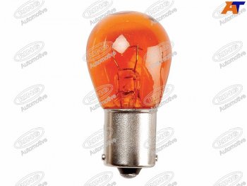 Лампа дополнительного освещения PY21W Янтарная 12V 21W (усики без смещения) RING R343