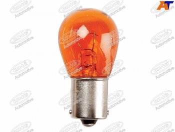Лампа дополнительного освещения PY21W Янтарная 12V 21W (усики со смещением) RING R581