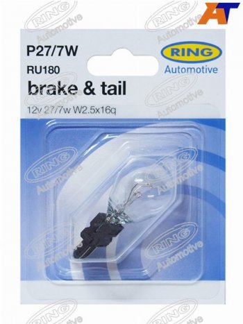 329 р. Лампа дополнительного освещения P277W  12V 277W Блистер 1 шт. RING RU180  с доставкой в г. Вологда. Увеличить фотографию 2