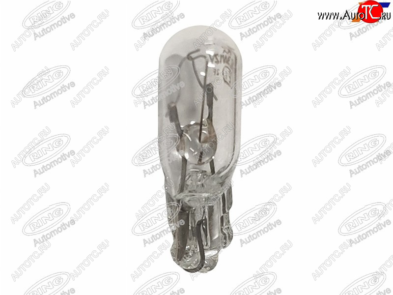 116 р. Лампа дополнительного освещения W2.3W Приборная 12V 2.3W Блистер 2 шт. RING RW284  с доставкой в г. Вологда