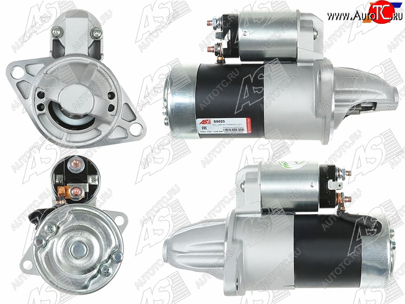 12 549 р. Стартер Subaru Forester 97-08  Impreza 92-07  Legacy 89-06  Legacy B4 98-03 (1,4 kW Z=9) AS-PL S5023  с доставкой в г. Вологда