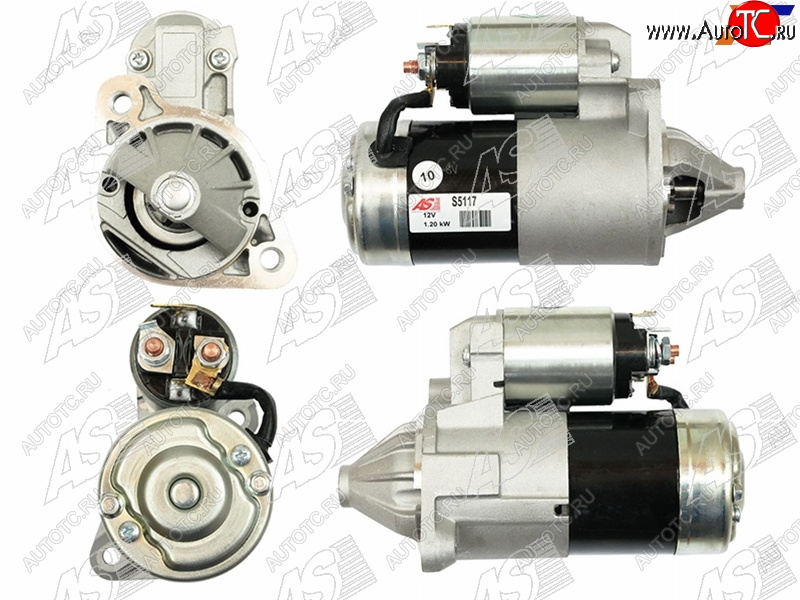 11 999 р. Стартер Hyundai Sonata 91-93  Mitsubishi Pajero 99-06  Pajero Sport 96-21  Challenger 96-01  Deb AS-PL S5117  с доставкой в г. Вологда