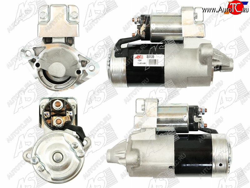 11 999 р. Стартер Suzuki Escudo 94-05  Grand Vitara 97-05  Grand Vitara XL-7 01-06  Vitara 88-04 (1,4 kW Z AS-PL S5139  с доставкой в г. Вологда