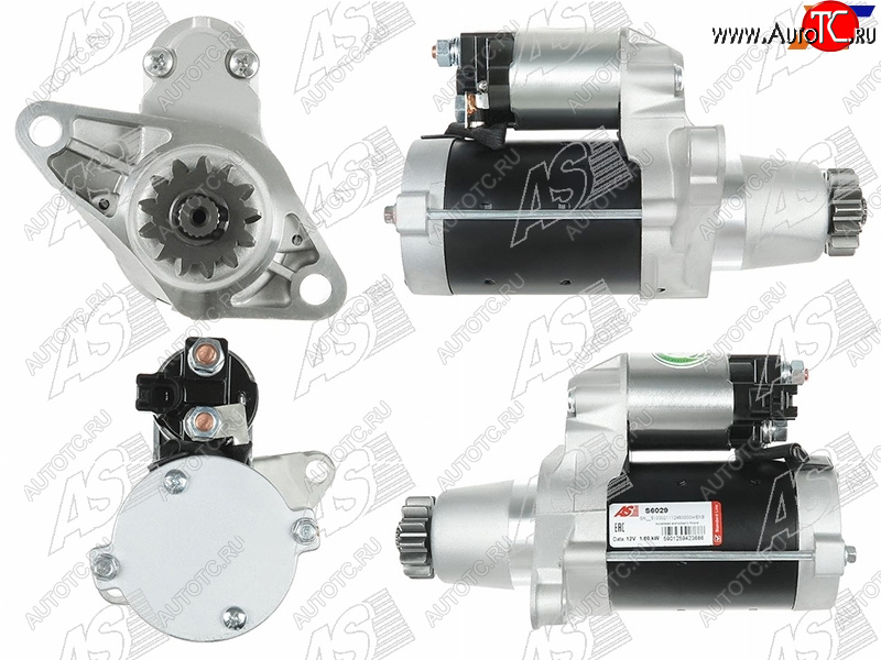 20 399 р. Стартер Toyota Avensis (T220,T250) 97-08  Camry (XV30,XV40,XV50,XV70) 94-21  Harrier (XU30) 03-13  AS-PL S6029  с доставкой в г. Вологда