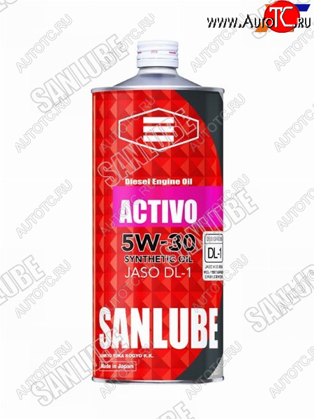 789 р. Масло моторное SANLUBE SYNTHETIC DL-1 5W-30 1л SANLUBE SAN-DL1-5W30C1  с доставкой в г. Вологда