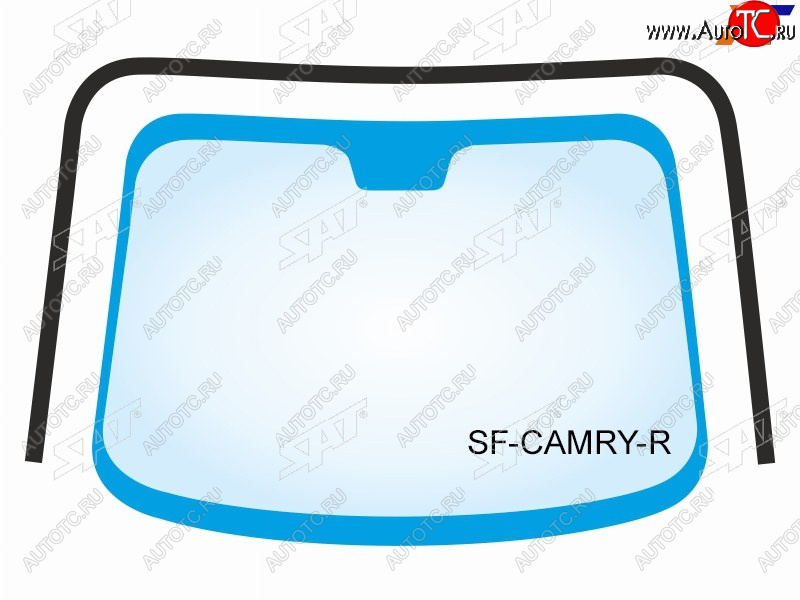 1 749 р. Молдинг заднего стекла Toyota Camry (XV40) 06-11  Camry UAEUSA 06-11 SAT SF-CAMRY-R  с доставкой в г. Вологда