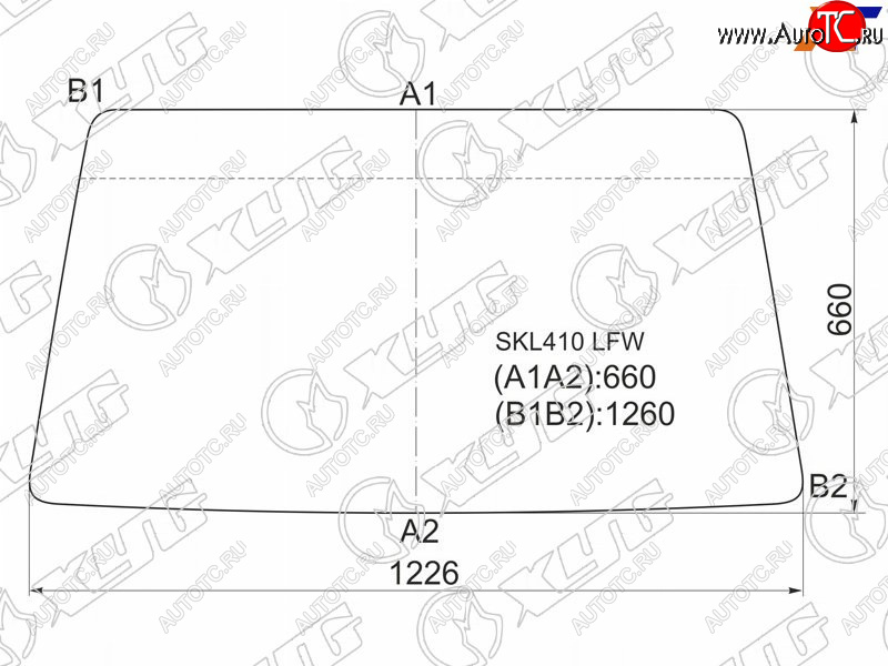 7 299 р. Стекло лобовое Chevrolet Damas 11-  Daewoo Damas 91-05  Suzuki Carry Van 91-98 XYG SKL410 LFW  с доставкой в г. Вологда