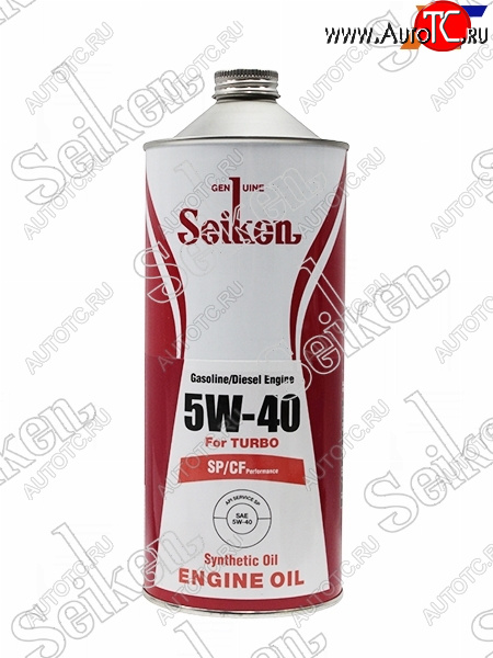 999 р. Масло моторное SEIKEN SYNTHETIC SPCF 5W-40 1л SEIKEN SKSP5W40C1  с доставкой в г. Вологда