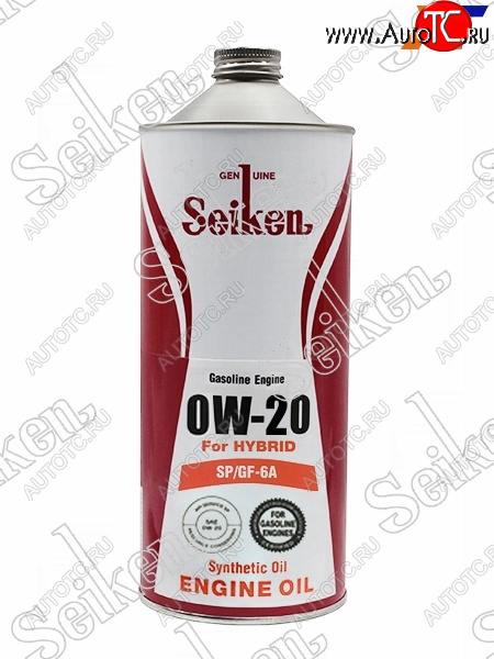 959 р. Масло моторное SEIKEN SYNTHETIC SPGF-6A 0W-20 1л SEIKEN SKSPGF6A0W20C1  с доставкой в г. Вологда