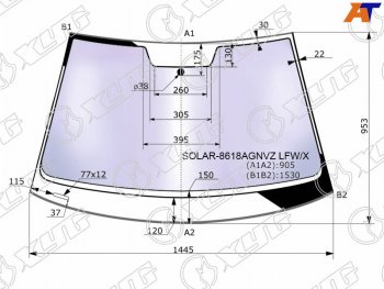 13 799 р. Стекло лобовое (Атермальное Молдинг) XYG  Volkswagen Golf  7 (2012-2020) дорестайлинг, хэтчбэк 5 дв., рестайлинг универсал, рестайлинг, хэтчбэк 5 дв.  с доставкой в г. Вологда. Увеличить фотографию 2