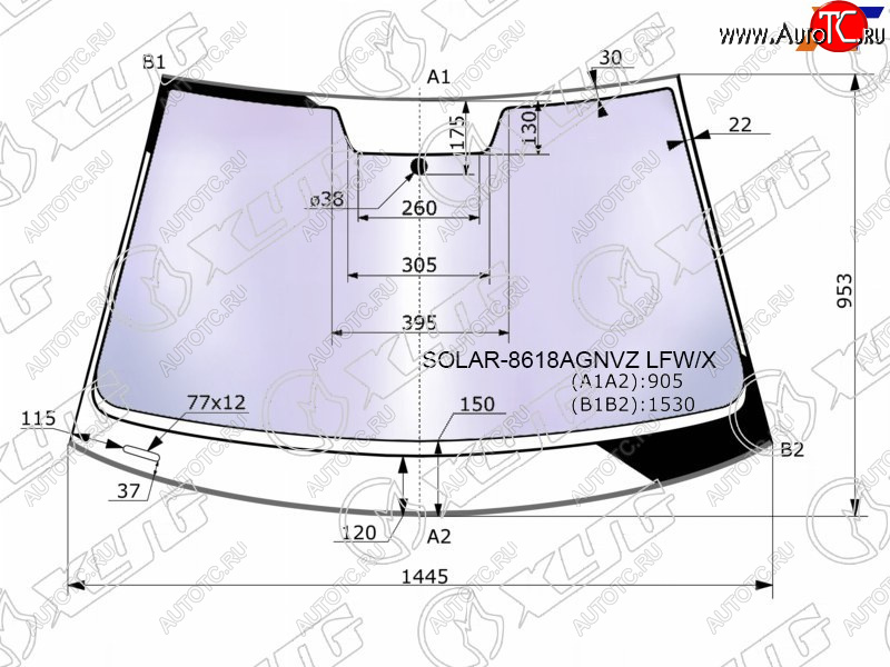 13 799 р. Стекло лобовое (Атермальное Молдинг) XYG  Volkswagen Golf  7 (2012-2020) дорестайлинг, хэтчбэк 5 дв., рестайлинг универсал, рестайлинг, хэтчбэк 5 дв.  с доставкой в г. Вологда