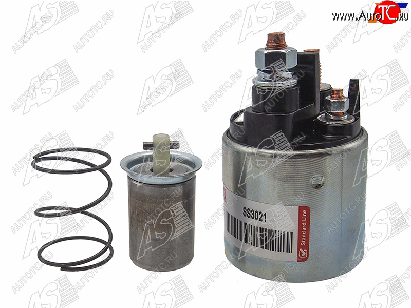 1 999 р. Втягивающее реле стартера CITROEN C1 1.0 05-PEUGEOT 107 05-TOYOTA AYGO 1.0 05- 1KR AS-PL SS3021  с доставкой в г. Вологда