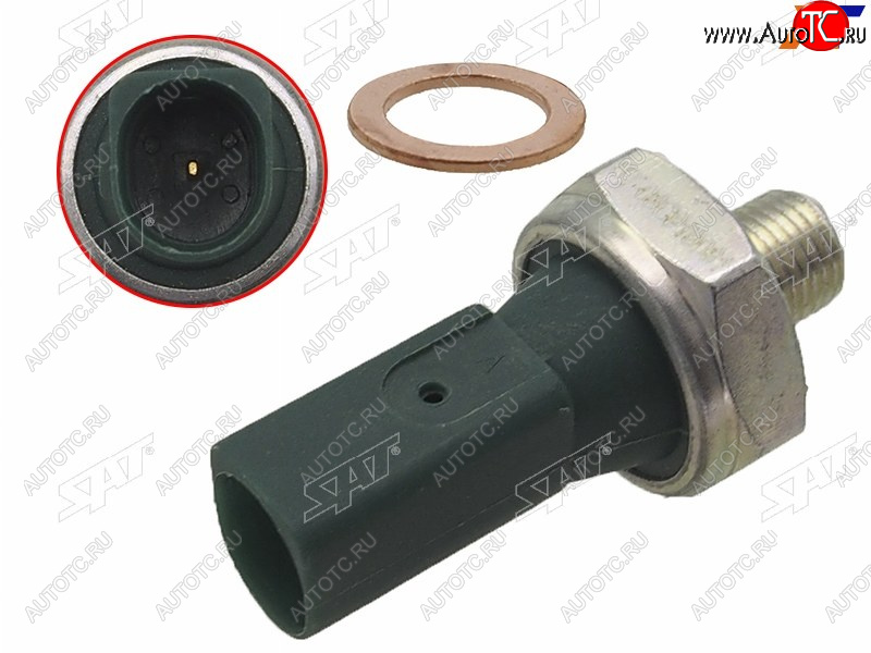 287 р. Датчик давления масла AUDI ASQ3Q5SKODA FabiaOctaviaRapidSuperbYetiVW CaddyGolfJettaPassa SAT ST-03C 919 081  с доставкой в г. Вологда