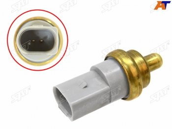 273 р. Датчик температуры охлаждающей жидкости Audi A2A3A4A6VW Golf IVVPassatBoraPoloT5Skoda Fabi SAT ST-06A 919 501 A  с доставкой в г. Вологда. Увеличить фотографию 2