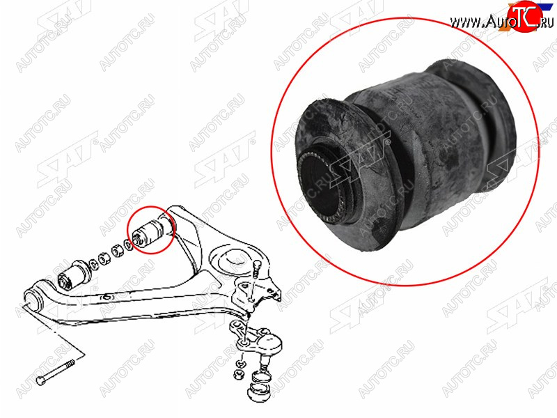 299 р. Сайлентблок Suzuki Escudo 88-97  Vitara 88-99 SAT ST-09319-14007  с доставкой в г. Вологда