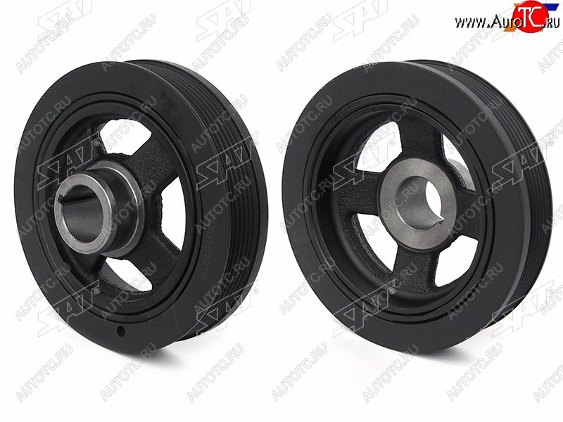 3 699 р. Шкив коленвала MITSUBISHI ASX 10-LANSER 07-OUTLANDER 06-DELICA D5 07-RVR 10-PEUGEOT 4007 07- SAT ST-1104A052  с доставкой в г. Вологда