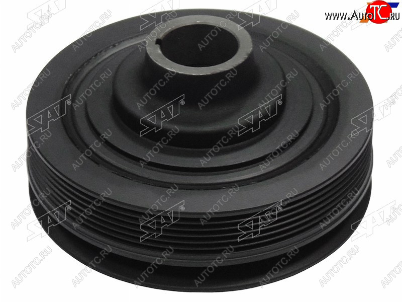 2 999 р. Шкив коленвала MITSUBISHI L200PAJERO SPORT PAJEROMONTERO SPORT 06-14 2500 Diesel SAT ST-1104A013  с доставкой в г. Вологда
