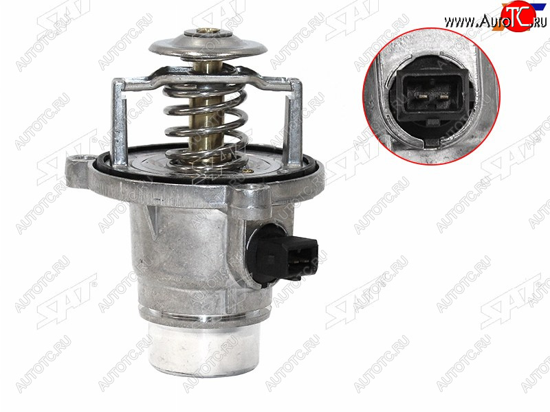 2 199 р. Термостат с прокладкой BMW 5 E60F10X5 E70X6 E71 SAT ST-11537502779  с доставкой в г. Вологда