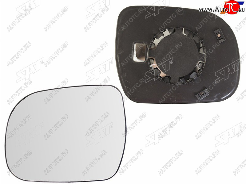 599 р. Полотно зеркала Toyota Hilux Pick Up 04-08  Fortuner 04-08 (Слева сферическое) SAT ST-121-0053  с доставкой в г. Вологда