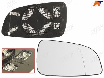 Полотно зеркала Opel Astra 04-13 (Справа Обогрев сферическое) SAT ST-121-0026