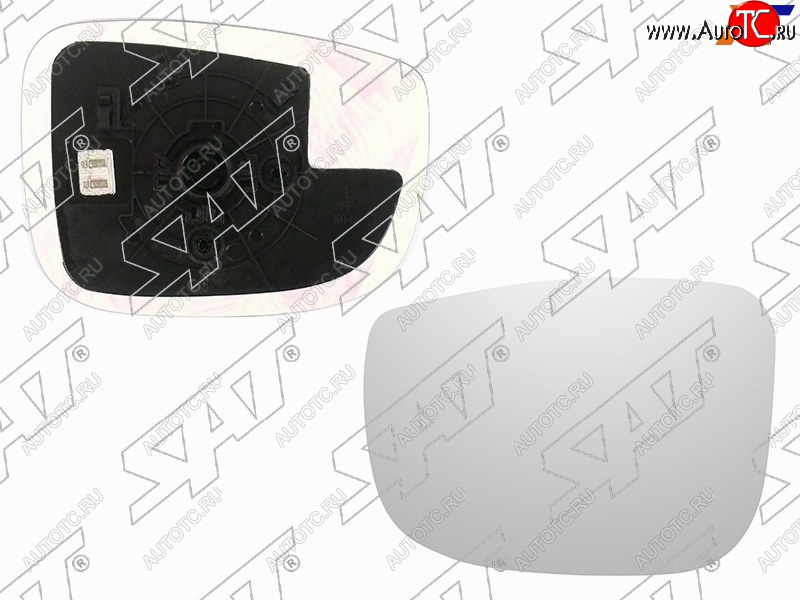 749 р. Полотно зеркала MAZDA CX-5 17- LH с обогревом SAT ST-121-0127  с доставкой в г. Вологда