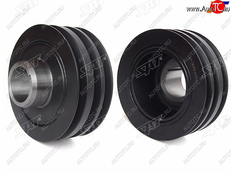 5 399 р. Шкив коленвала NISSAN DATSUN 92-02TERRANAPATHFINDER 86-95TERRANO IIMISTRAL 96-06 двиг. TD25TD27 SAT ST-12303-43G02  с доставкой в г. Вологда