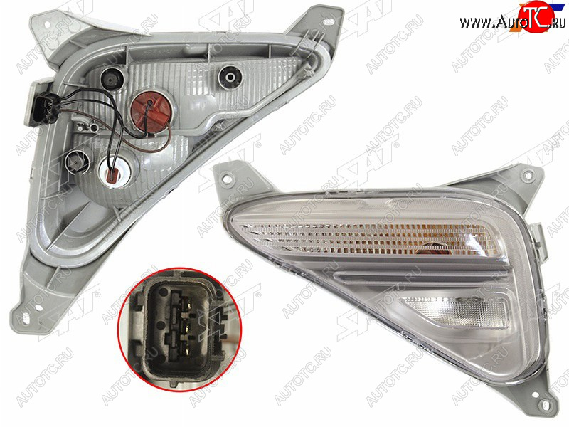 1 099 р. Поворот Kia Cerato 18-21 (Сзади Справа) SAT ST-123-2953R  с доставкой в г. Вологда