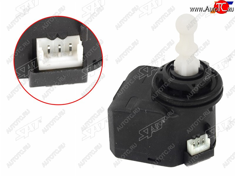 1 199 р. Моторчик фары Audi A6 04-10  Opel Astra 04-15  Volkswagen Jetta 05-10  Passat 05-11  Polo 05-20 SAT ST-13142042  с доставкой в г. Вологда