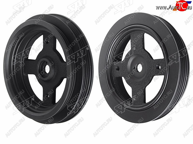 4 999 р. Шкив коленвала TOYOTA 1NZFE2NZFE 99-08 SAT ST-13407-21020  с доставкой в г. Вологда