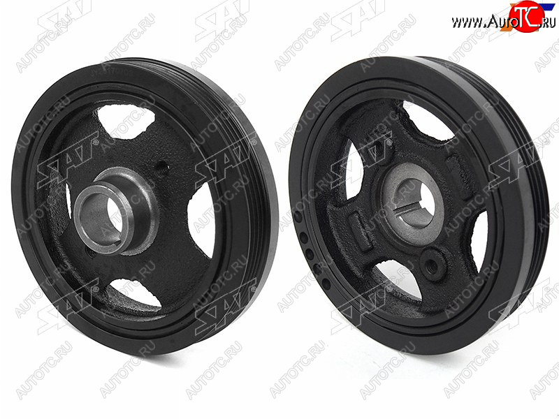 4 399 р. Шкив коленвала TOYOTA PLATZVITZYARISYARISECHO 1SZFE2SZFE 99- SAT ST-13470-23010  с доставкой в г. Вологда