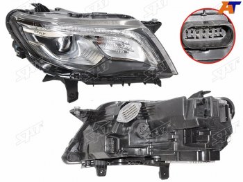 15 849 р. Фара правая (LED) SAT  Geely Atlas  NL3 (2016-2022)  с доставкой в г. Вологда. Увеличить фотографию 2