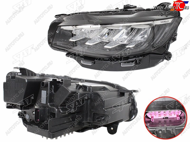23 749 р. Фара левая (LED) SAT Geely Atlas Pro NL3 (2019-2025) с доставкой в г. Вологда Увеличить фотографию 1 23 749 р. Фара левая (LED) SAT Geely Atlas Pro NL3 (2019-2025) с доставкой в г. Вологда