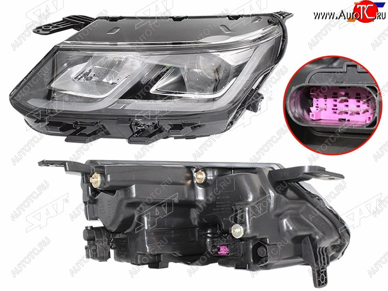 19 999 р. Фара левая (LED) SAT Geely Coolray SX11 дорестайлинг (2018-2023)  с доставкой в г. Вологда