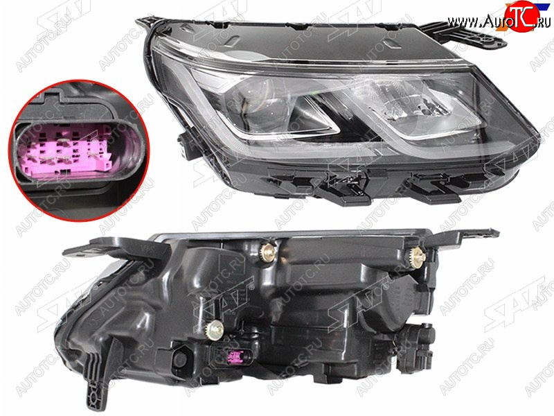 19 999 р. Фара правая (LED) SAT Geely Coolray SX11 дорестайлинг (2018-2023)  с доставкой в г. Вологда