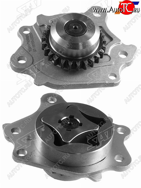 2 399 р. Насос масляный TOYOTA VITZYARIS 1SZ-FE2SZ-FE 06- SAT ST-15100-23020  с доставкой в г. Вологда