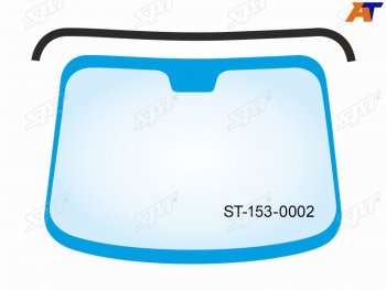 Молдинг лобового стекла (Сверху) Toyota Land Cruiser Prado (J120) 02-09  Lexus GX 02-09 SAT ST-153-0002